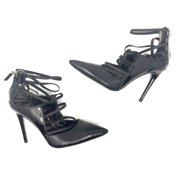 KENNETH COLE Patent Leather Strappy Heels NWOT Sz‎ 5.5 - Picture 1 of 5